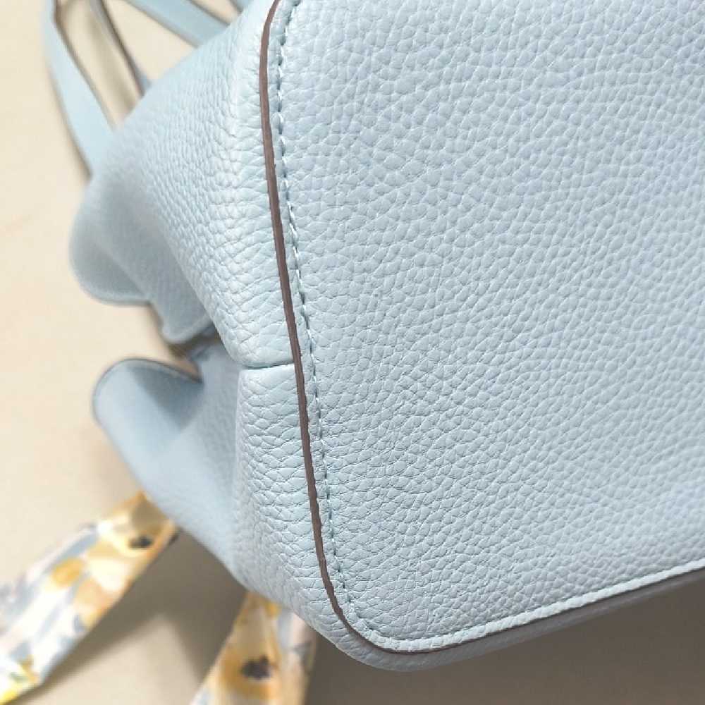 Nanette Lepore Kassandra Triple Section Shoulder Bag Ice Blue - Picture 13 of 15
